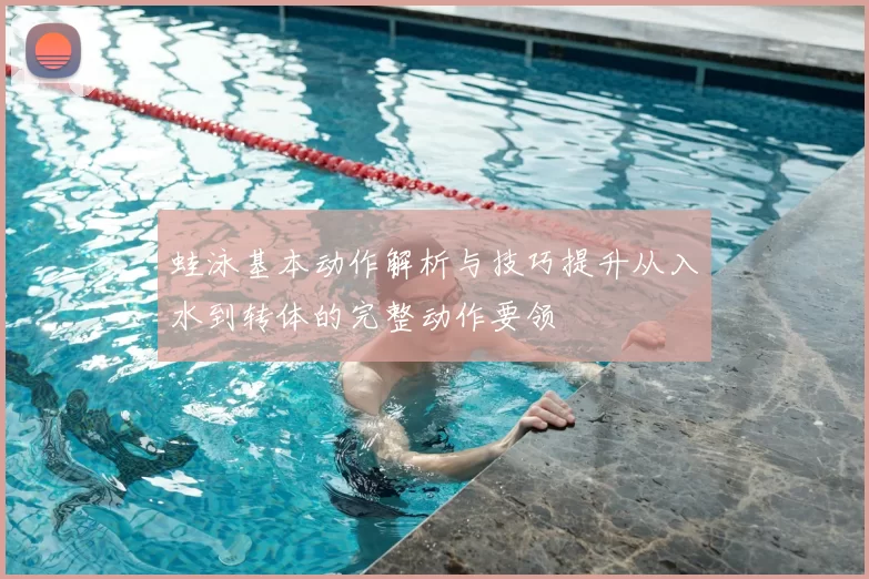蛙泳基本动作解析与技巧提升从入水到转体的完整动作要领