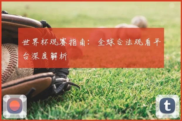 世界杯观赛指南：全球合法观看平台深度解析